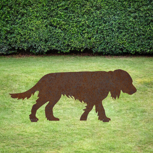 Gartenstecker Wachtelhund