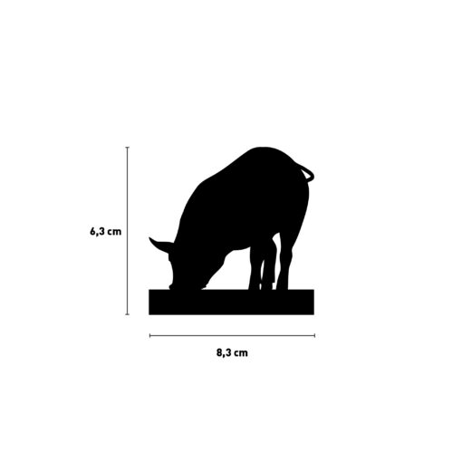 Motivleisten Stecker Schwein äsend