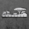 Schlüsselboard / Garderobe Afrika