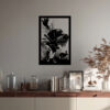 Jagdbild Wandbild aus Metall
