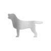 Pin/Anstecker Labrador Blickrichtung Links