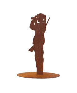 Jagdfigur Aufsteller Jägerin