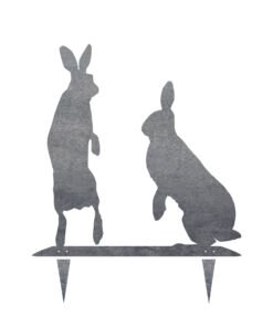 Gartenstecker Hasenpaar