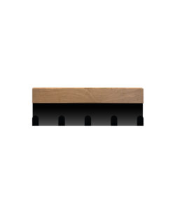 Motivleisten Set aus 30 cm Holz- und Hakenleiste